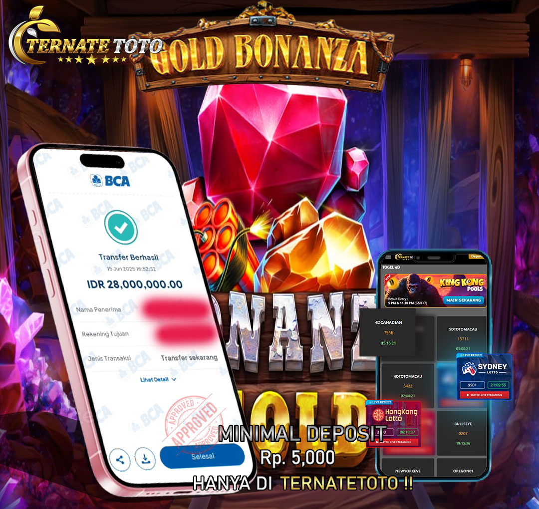 TERNATETOTO - JACKPOT BONANZA GOLD, Rp.28,000,000